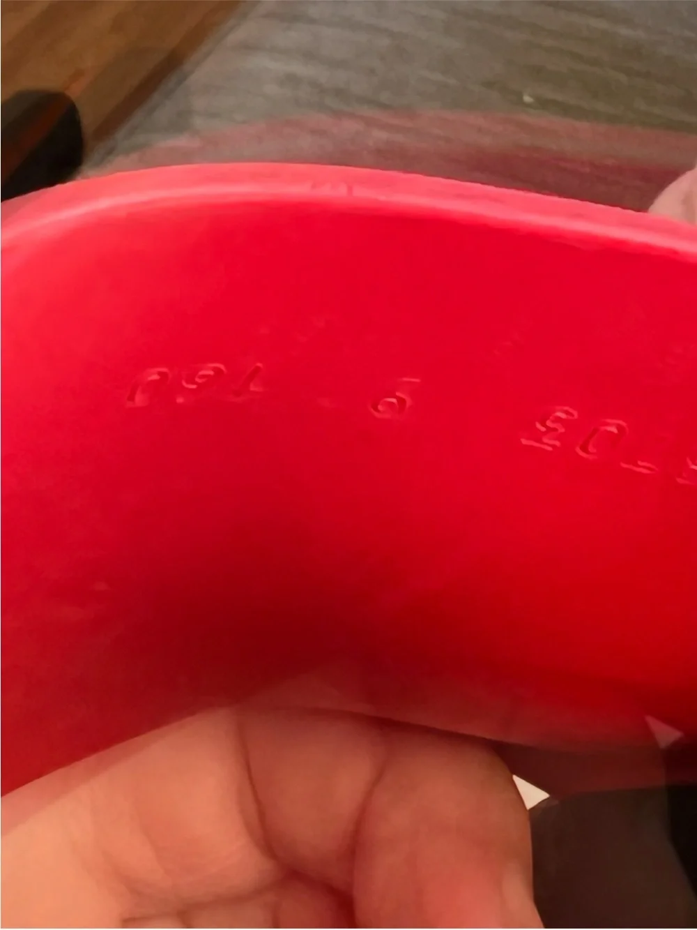 Gucci Red GG Rainbow Pool Slides Size 9
